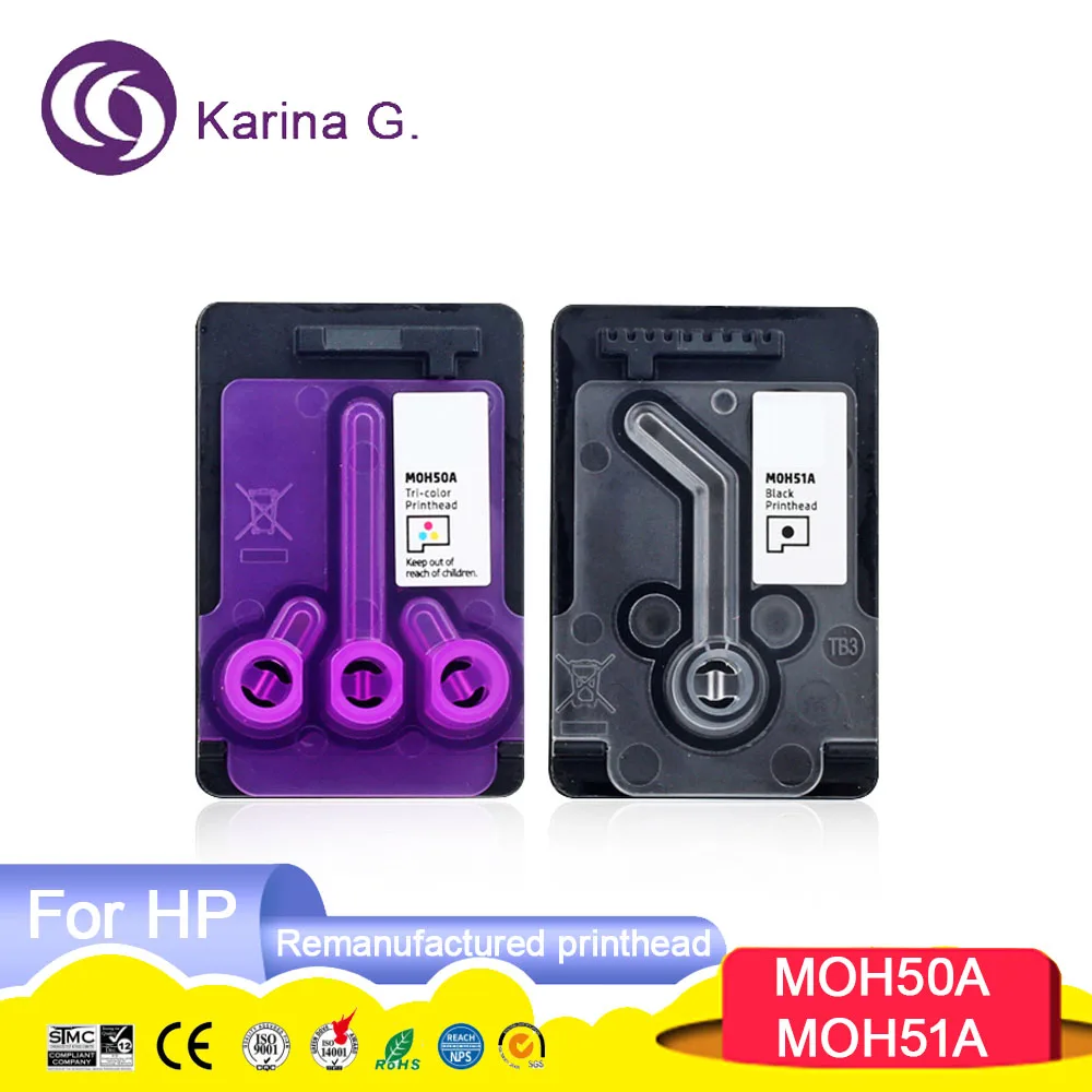 Amazon.com: DHAOCAI 1 Piece (BK) M0H51A Print Head GT51 GT52