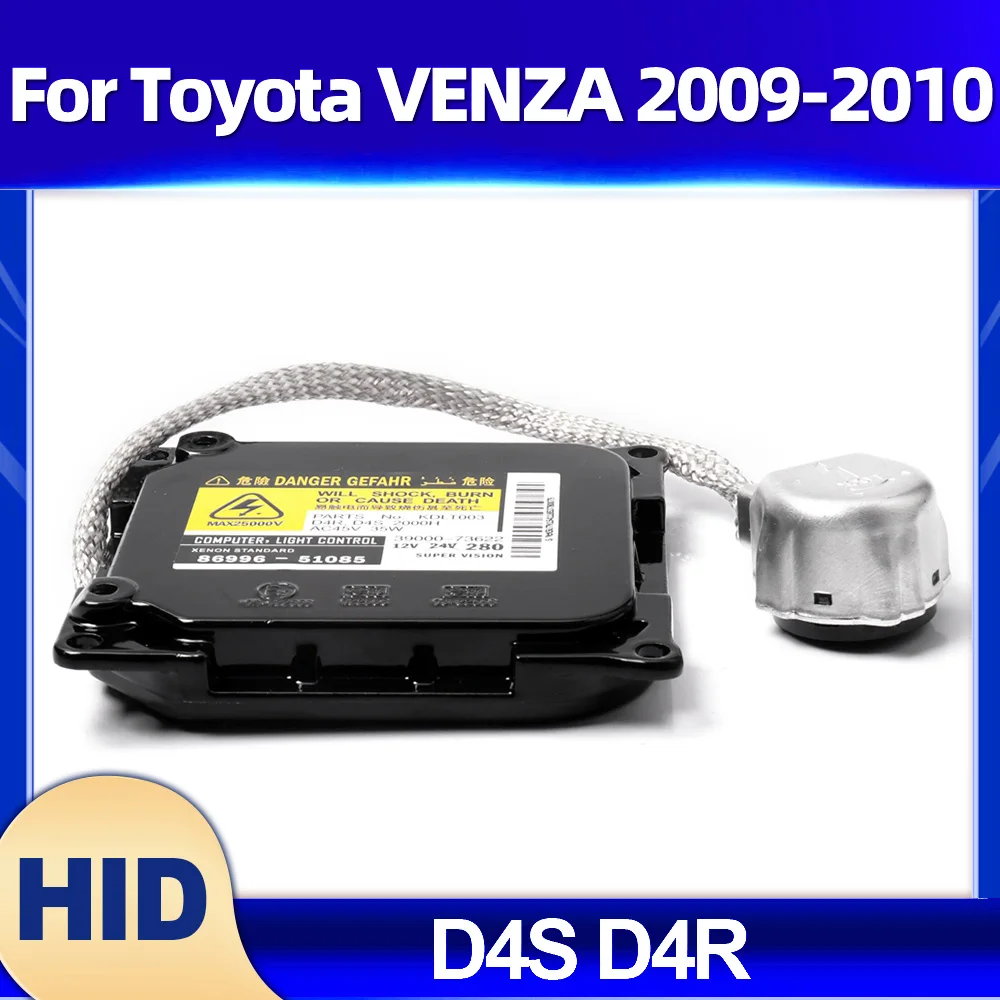 

1PCS 35W OEM 86996-51085 HID Xenon Headlight Ballast D4S D4R HID Lights Control Unit Ballast For Toyota VENZA 2009 2010