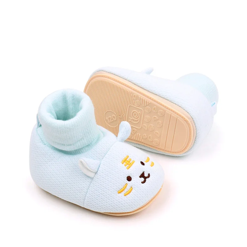 Baby Cute Sock Shoes Soft Animal Anti-slip for Spring and Autumn Long Sock Warm and Soft for 0-18 Months Toddler Indoor Prewalk 2