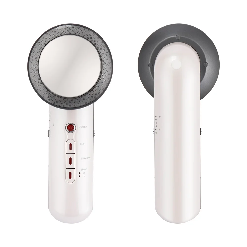 

Face Lifting 3 in 1 EMS Infrared Ultrasonic Body Massager Device Ultrasound Slimming Fat Burner Cavitation Face Beauty Machine