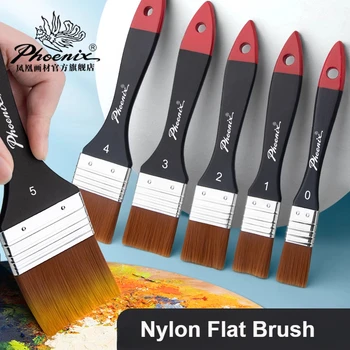Flat Art Paint Brushes 1
