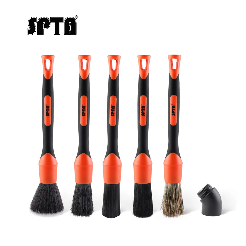 Kit Spazzole per la Pulizia dell'Auto, 18 Pezzi Pennello per Dettagli Auto, Kit di Spazzole per la Pulizia Interna ed Esterna dell'Auto | Leroy Merlin
