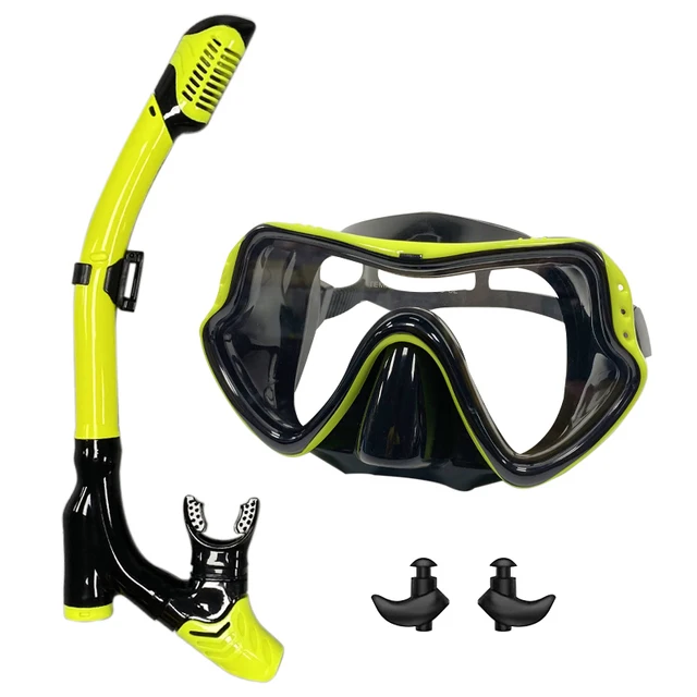 20362-6aa879.jpg Diving mask Professional Snorkel Diving Mask and Snorkels Goggles Glasses Diving Swimming Easy Breath Tube Set Snorkel Mask