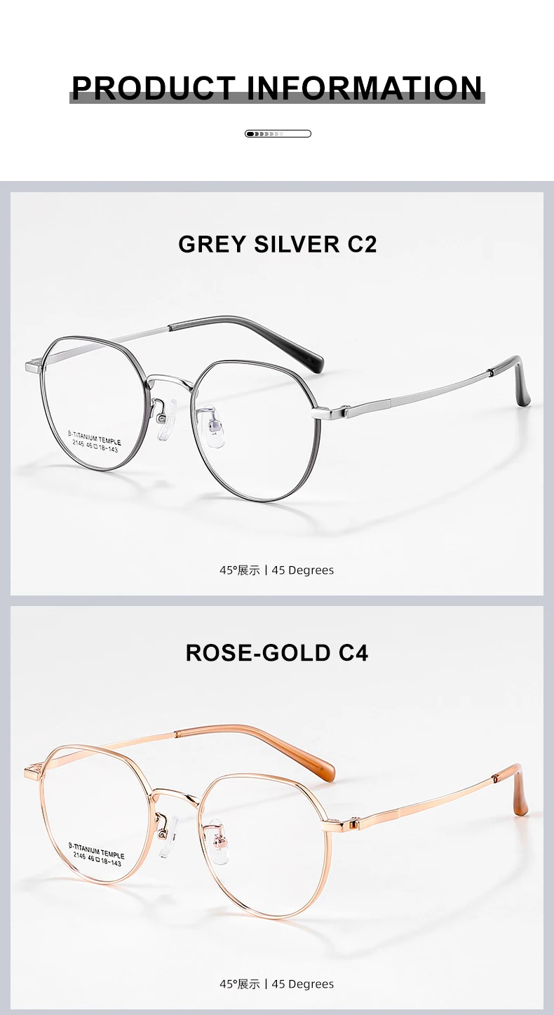 Vicky Women's Glasses on Display