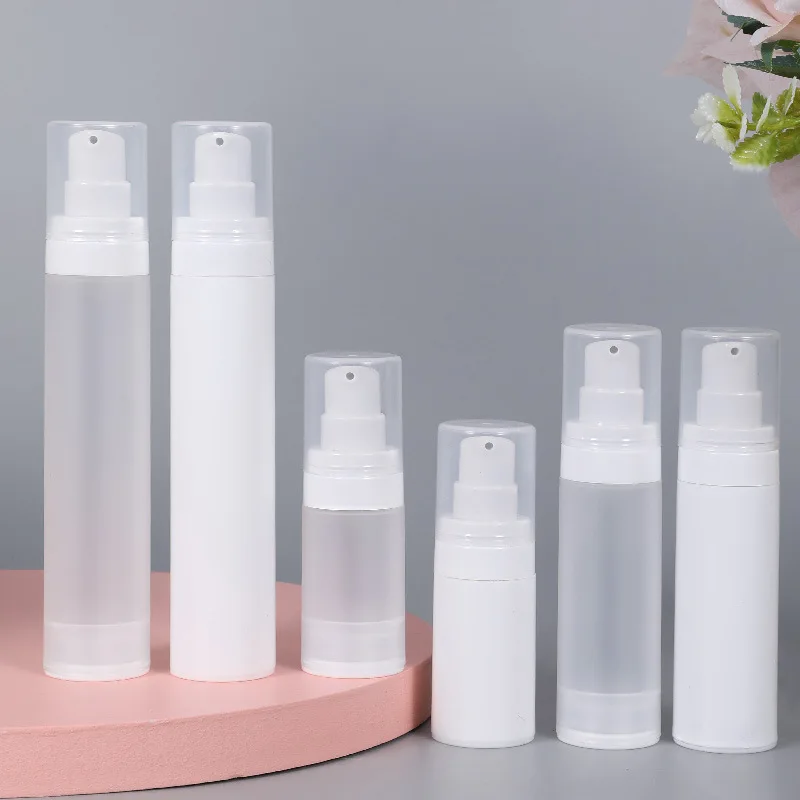 

10PCS 15ML 30ML 50ML Vacuum Pump Bottle Portable Refillable Bottles Cosmetic Lotion Cream container travel