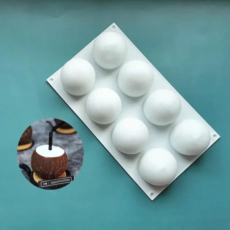 Oules à Savon En Silicone 3D En Fore D'abeille - 6 Cavités - Pour