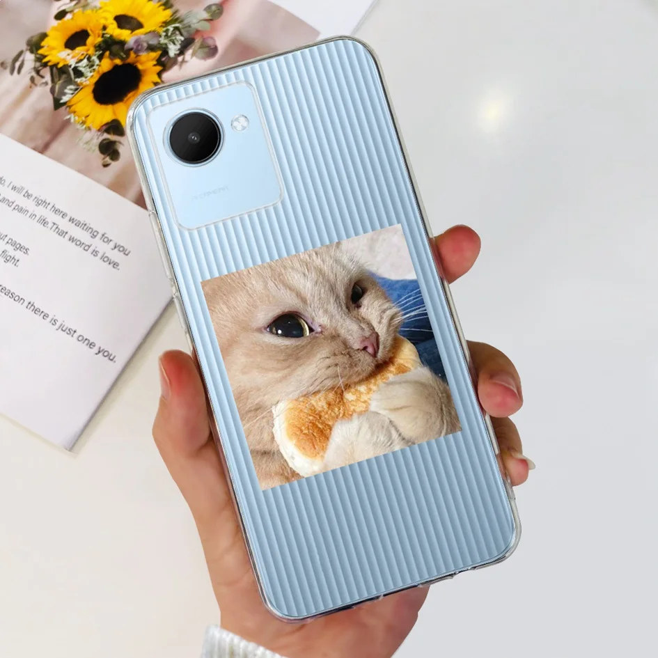 Fashionable Marble Cartoon Soft Phone Case - Bumper Cover