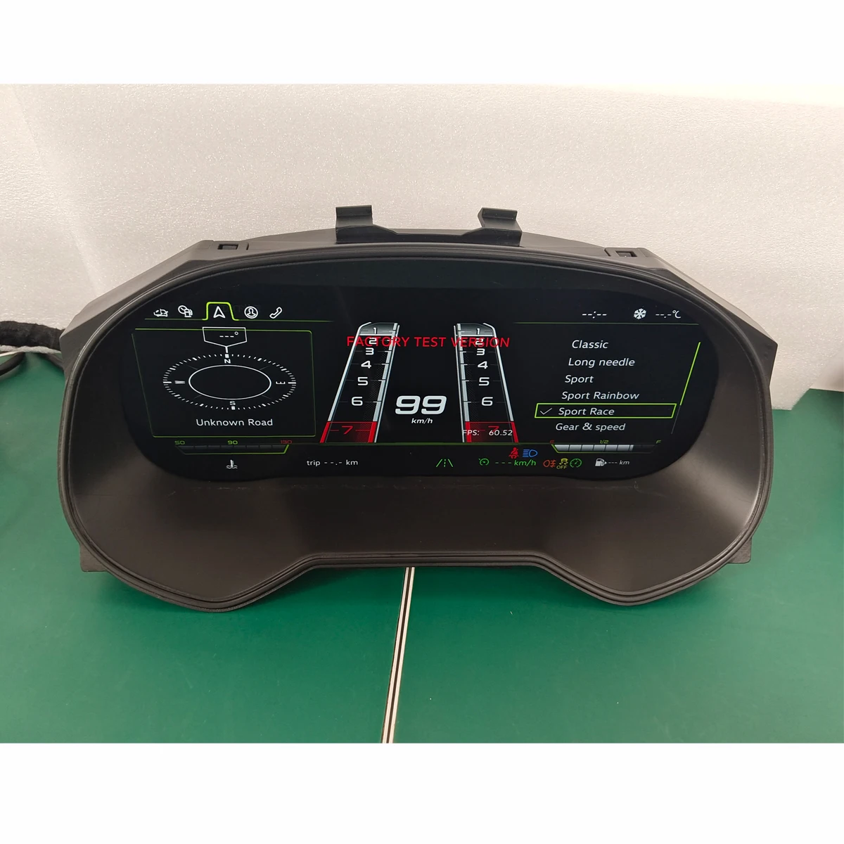 Panel de tablero Digital, grupo de instrumentos para SEAT Leon 5F 2013-2018, velocímetro Virtual, odómetro de cabina HDMI 5