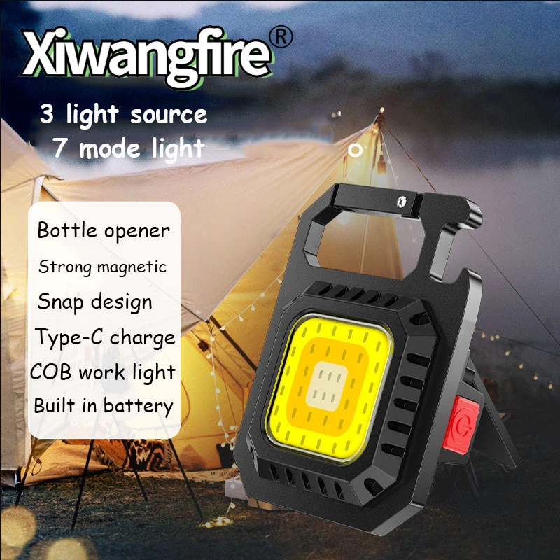 Camping Emergency Led Lantern Lantern Keychain Camping Lantern
