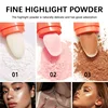 Body Glitter Highlighter Pigment Makeup 3 color High Gloss Sparkle Loose Powder Sparkle Patting Powder for Hair Face Eyes Lip 4