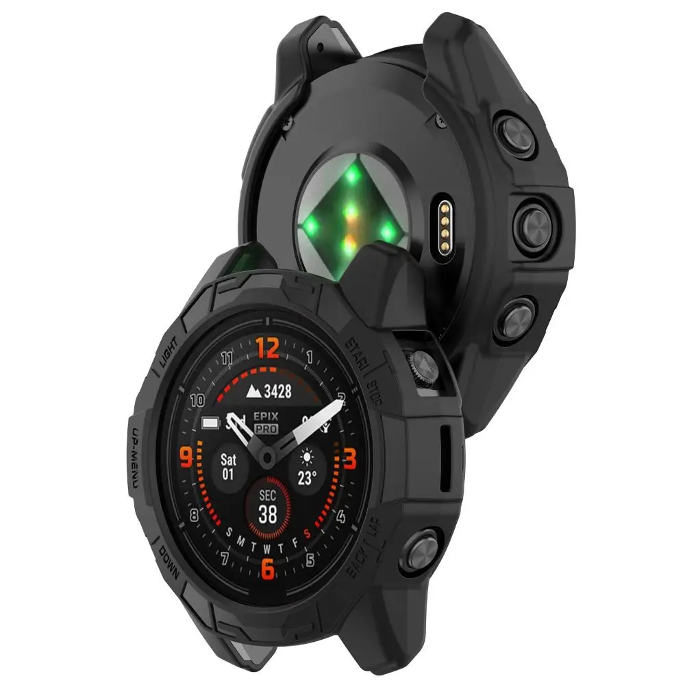 Premium 47MM Smartwatch Protective Case with Soft Screen Protector