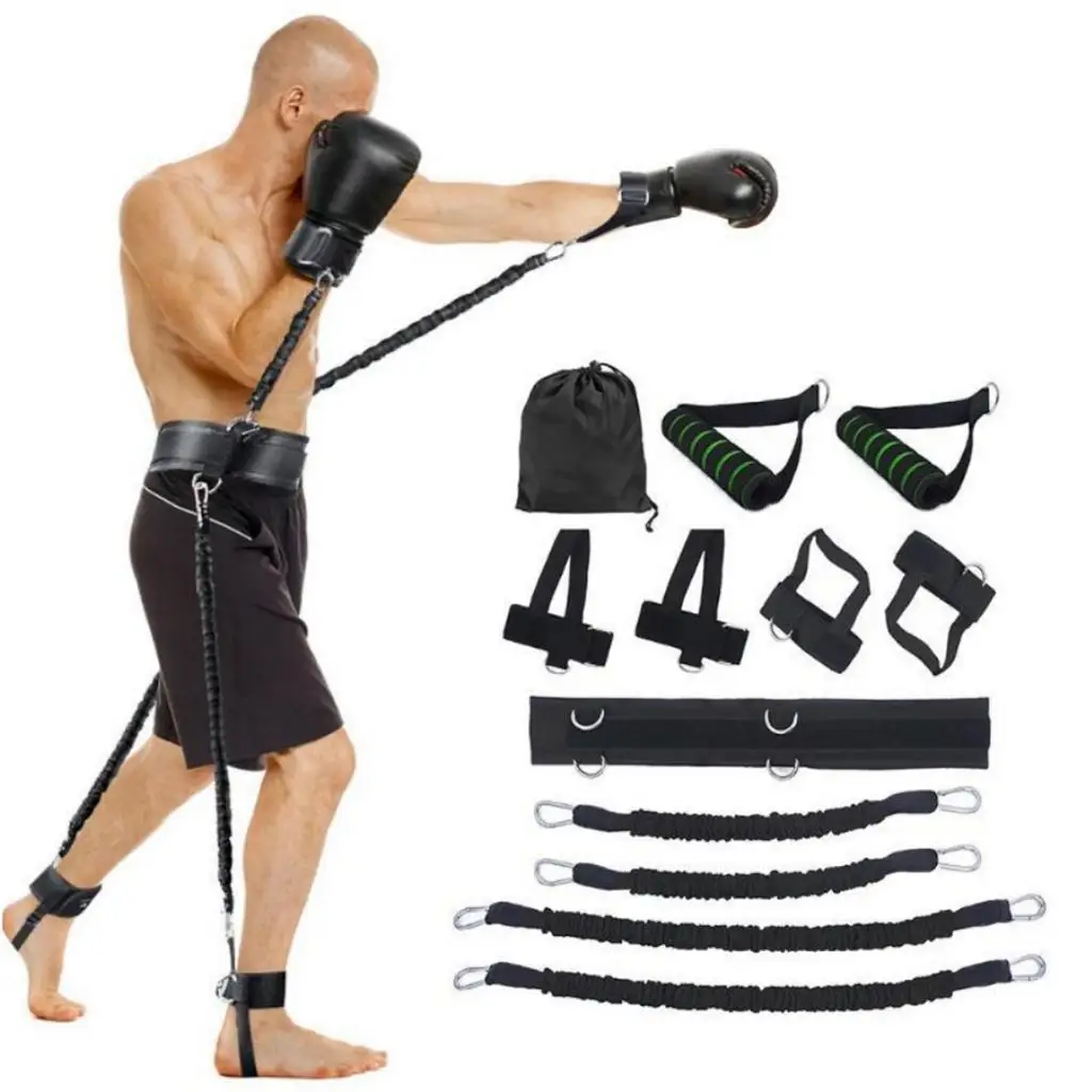 Arm Leg Speed Strength Agility Training Strap Boxing Training Resistance Bands for Football Basketball Taekwondo Equipment Arm Leg Speed Strength Agility Training Strap Boxing Training Resistance Bands for Football Basketball Taekwondo Equipment