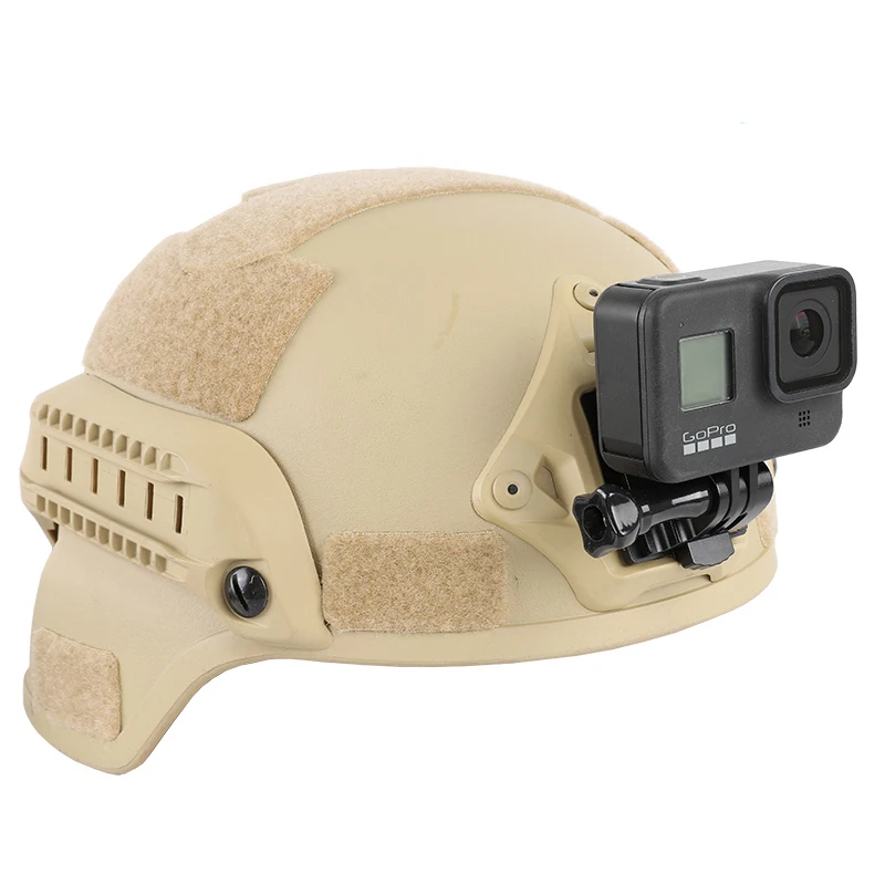 NVG Tactical helmet mount bsae for GoPro9 SJCAM AKASO DJI Action Camera first-person view Mobile phone Holder shooting Accessory action camera accessory action camera holder action camera mount