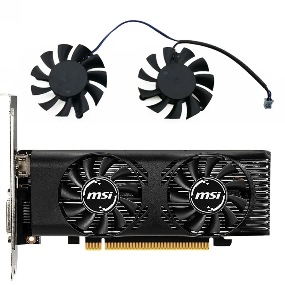 NEW 50MM 2PIN HA5510H12F-Z GTX 1650 GPU Fan，For MSI GeForce GTX 1650 4GT LP  OC Graphics card cooling fan - AliExpress