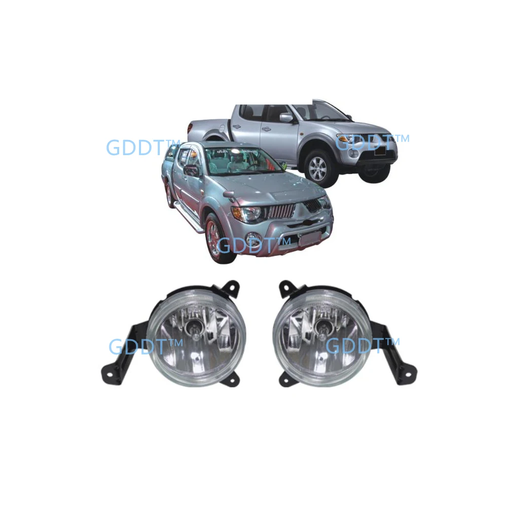 

2006-2008 4 Doors Fog Lamp for L200 Full Set with Bulb Wire and Switch for Triton Fog Lights for Mitsubushi Pick Up