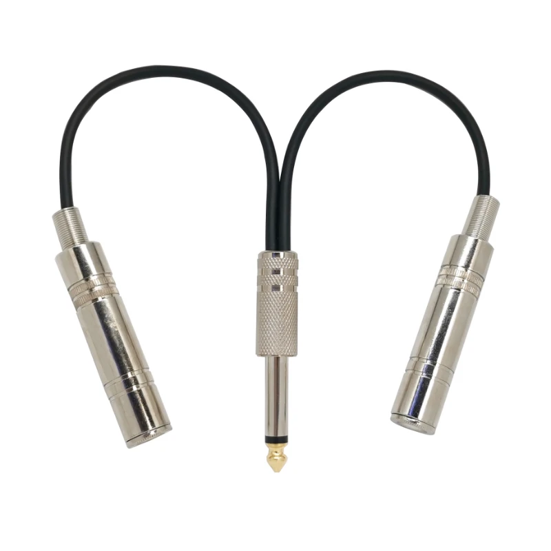 V7 Adattatore audio jack maschio 3.5 mm / 2 x Jack femmina da 3.5mm - Nero