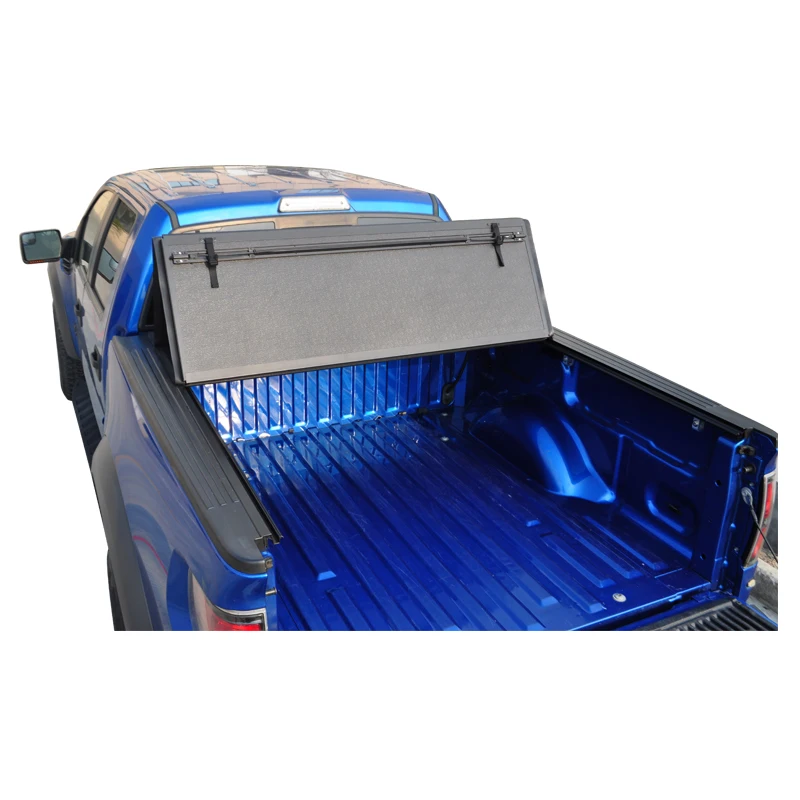

LIYUAN Factory Hard Low Profile Trifold Tonneau Cover for silverado 6.5ft accessories 2014-2019