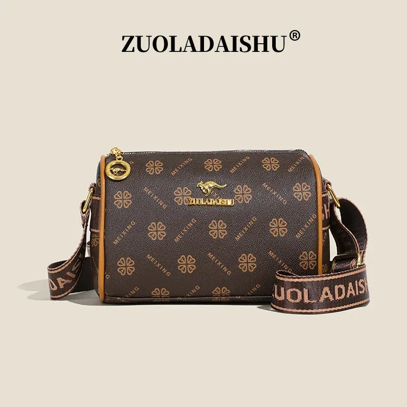 Large Capacity Soft Leather Pillow Crossbody Bag Women's Single Shoulder Bag Mom Bag Fashionable Versatile Ladies Tote Bag