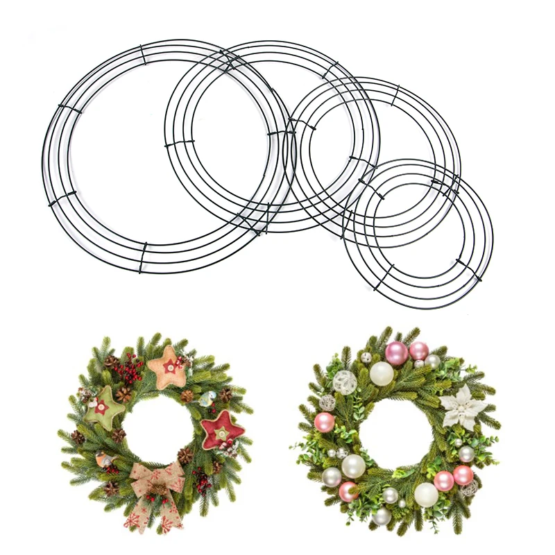Null Christmas Wreath Making Supplies Easter Wreath Base Door Wreath Frame Wreaths for Doors Spring Wreath to Decorate