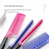 Flat Comb Straightening Comb Salon Hair Brush Combs Hairdressing Styling Hair Straightener V-shaped Straight Comb Straightener 4
