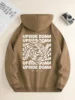 Autumn and Winter Versatile Pattern Printed Casual Hoodies Men's Daily Drawstring Hoodies Long-sleeved Couple Tops S-3XL 3