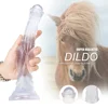 Animal Dildo For Anal Toys For Sex Huge Horse Dildo Penis Suction Cup Dick Sex Toys For Adults Gold Black Dildos For Women Men 1