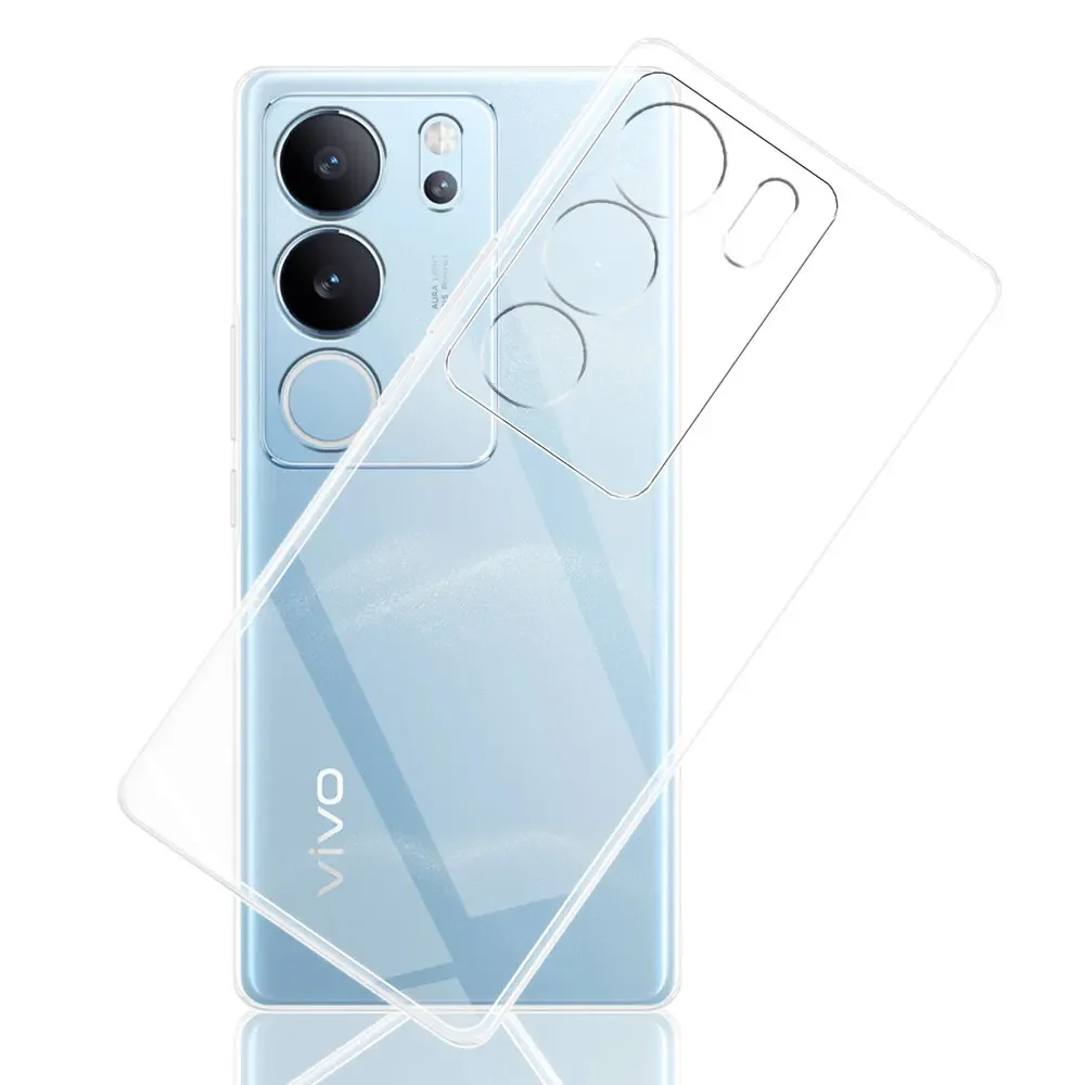 Clear Silicone Soft Phone Case - Durable Transparent Coque Cover