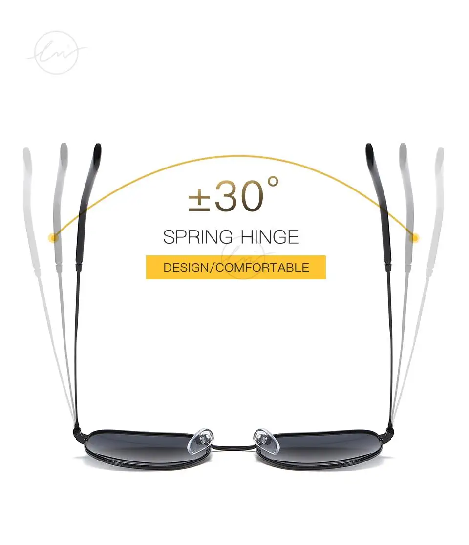 LM Fashion Damen Kleine Sechseck-Sonnenbrille Herren Retro Polarisierte Metallbeschichtung Spiegel Sonnenbrille Schutzbrille UV400 Brillen_voghion.com