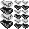 20 Pcs Piano Erasers Mini Rubber For School Supplies Classroom Rewards Cute Erasers Student Stationery Gifts Small Eraser 3