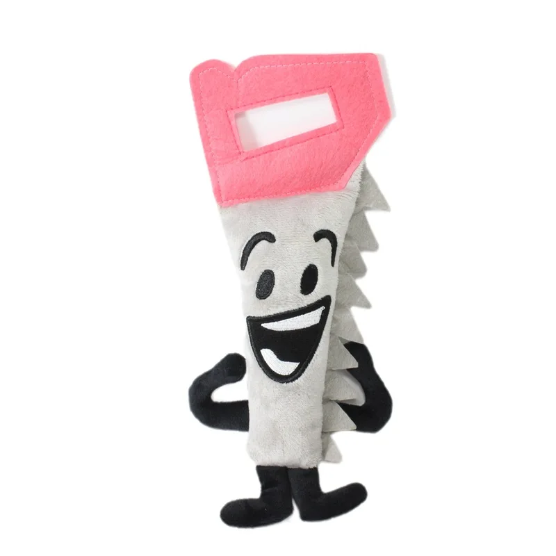 thumbnail image 1 of New Arrival Battle For Dream Island Plush Toy BFDI One Two Four X Stuffed Animal Soft Doll Clock Button Waffle Ball Fan Kid Gift, 1 of 5