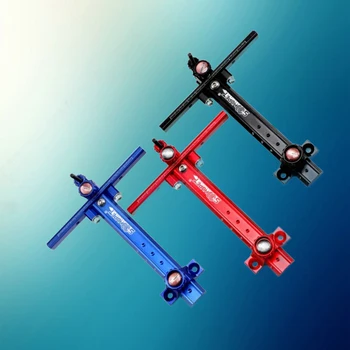 Mirino per arco ricurvo per tiro con l'arco, accessori SOOHUPET Mirino per bersaglio da tiro a forma di T Mirino regolabile con mirino in fibra ottica