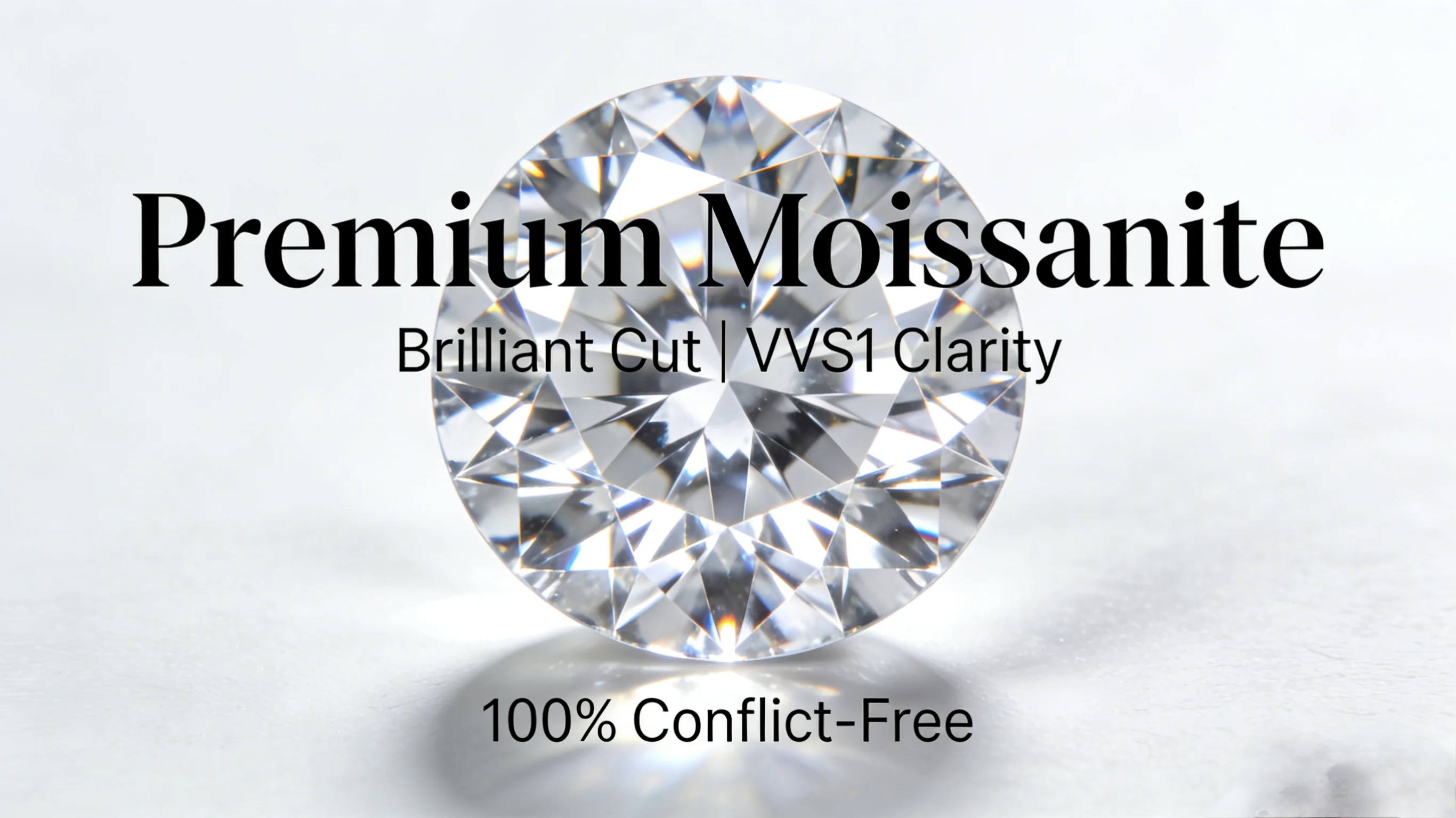 VOBIPY Bestseller Farbige Moissanit Lose Steine VVS1 D-Farbe Runder Schliff Laborgezüchtete Diamanten für Maßgefertigte Ringe Ohrringe Schmuck – Detail 1