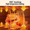 15L Multifunction Digital Air Fryer Without Oil Electric Oven, Dehydrator, Air Fryer with LED Touch Panel Large Display Window 3