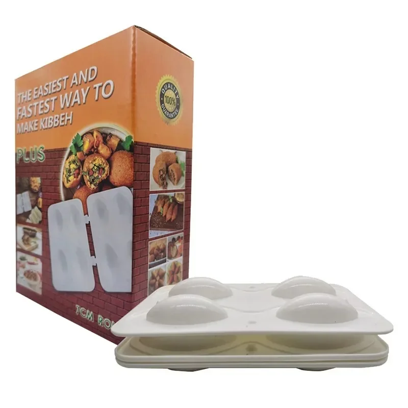 Meatball maker Manual meatloaf mold maker Kitchen tool Filling Kibbeh Processor rolls Cake Dessert decoration DIY