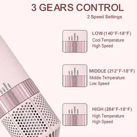 5in1 sèche-cheveux brosse fer à friser sèche-cheveux détachable Auto Wrap bigoudis séchage rapide électrique style souffleur de cheveux brosse 4