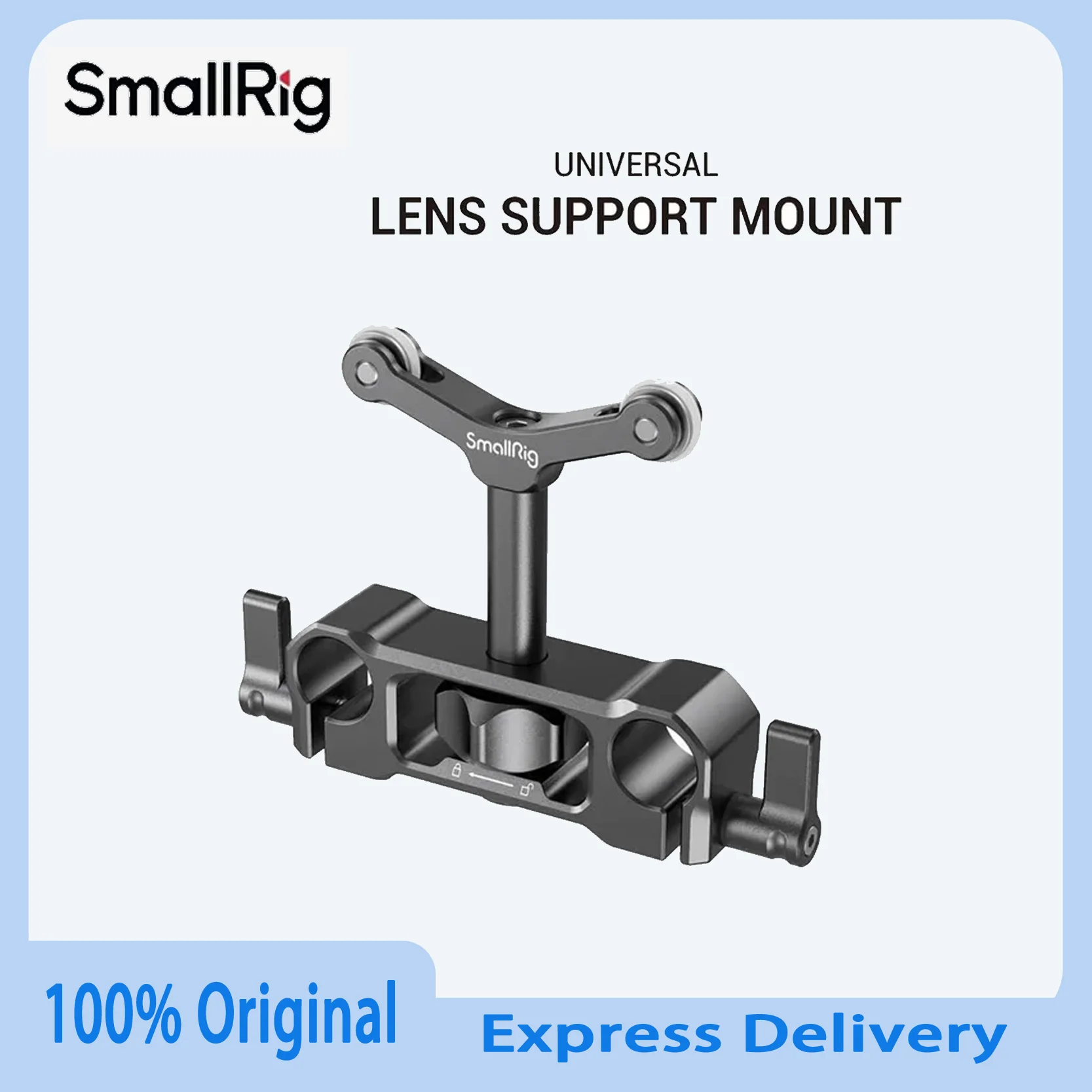Original SmallRig 2727 15mm LWS Rod Mount Lens Support Universal Fit ...