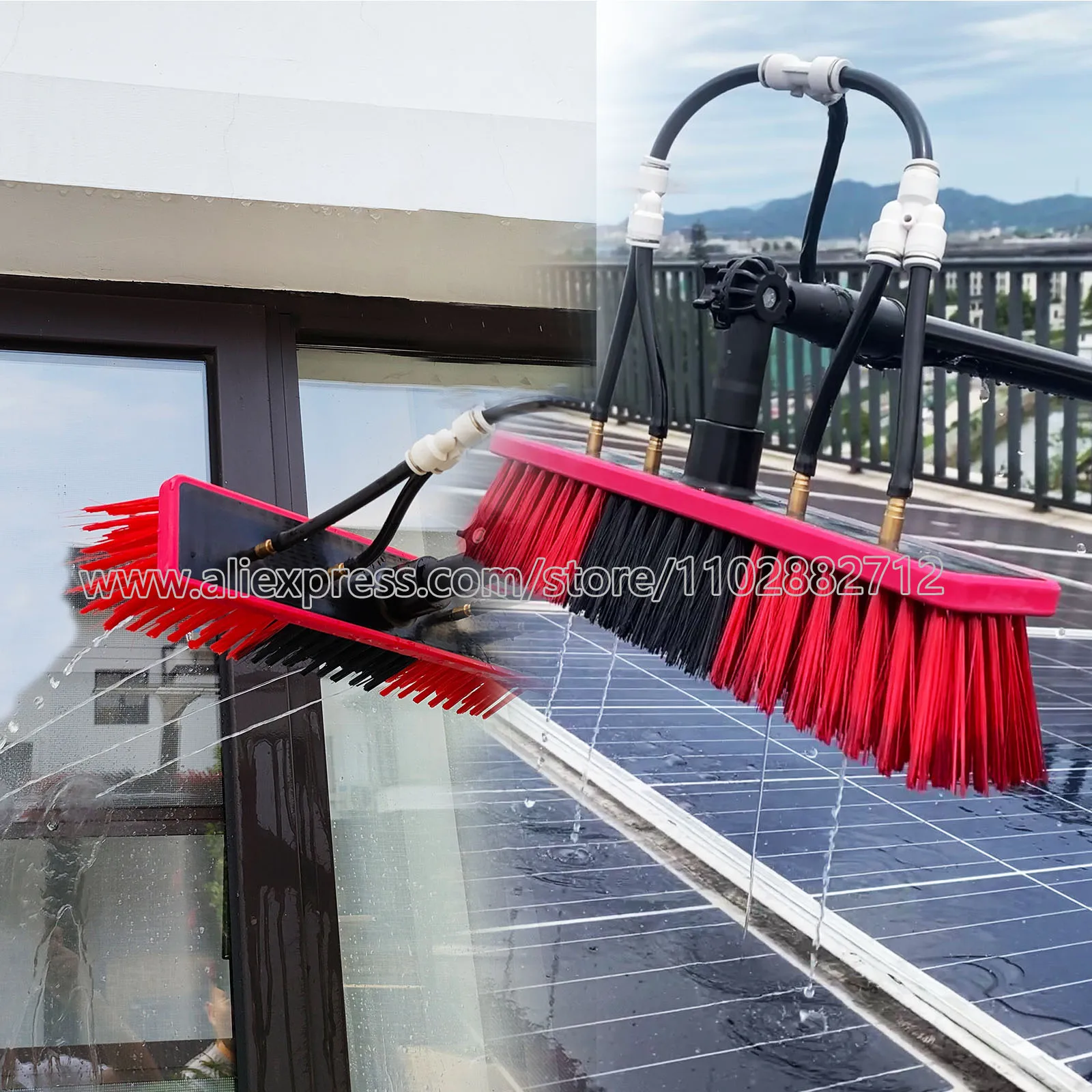 Waterfed Window Cleaning Brushes, Pure Water Cleaning