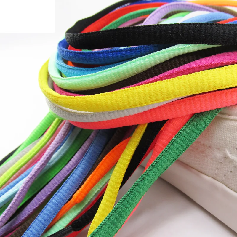 Oval Shoe Laces 24 Color Half Round Athletic Shoelaces for Sport/Running Shoes Shoelace 100/120/140/160/180cm Shoe Strings 1Pair