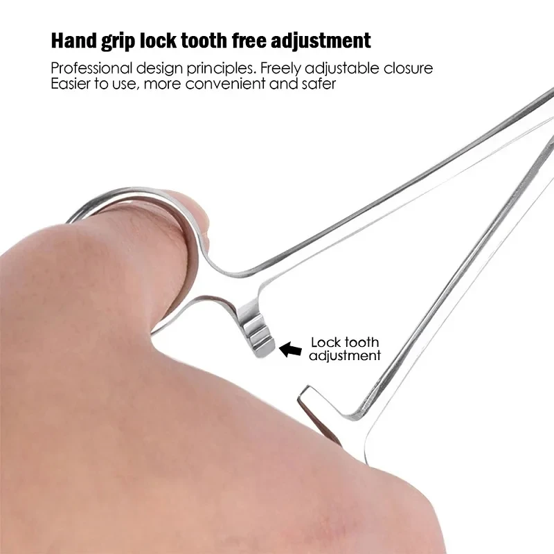 Stainless Steel Hemostatic Forceps Vascular Forceps Surgical Clips Straight Elbow Large and Small Mosquito Clips Complete Models
