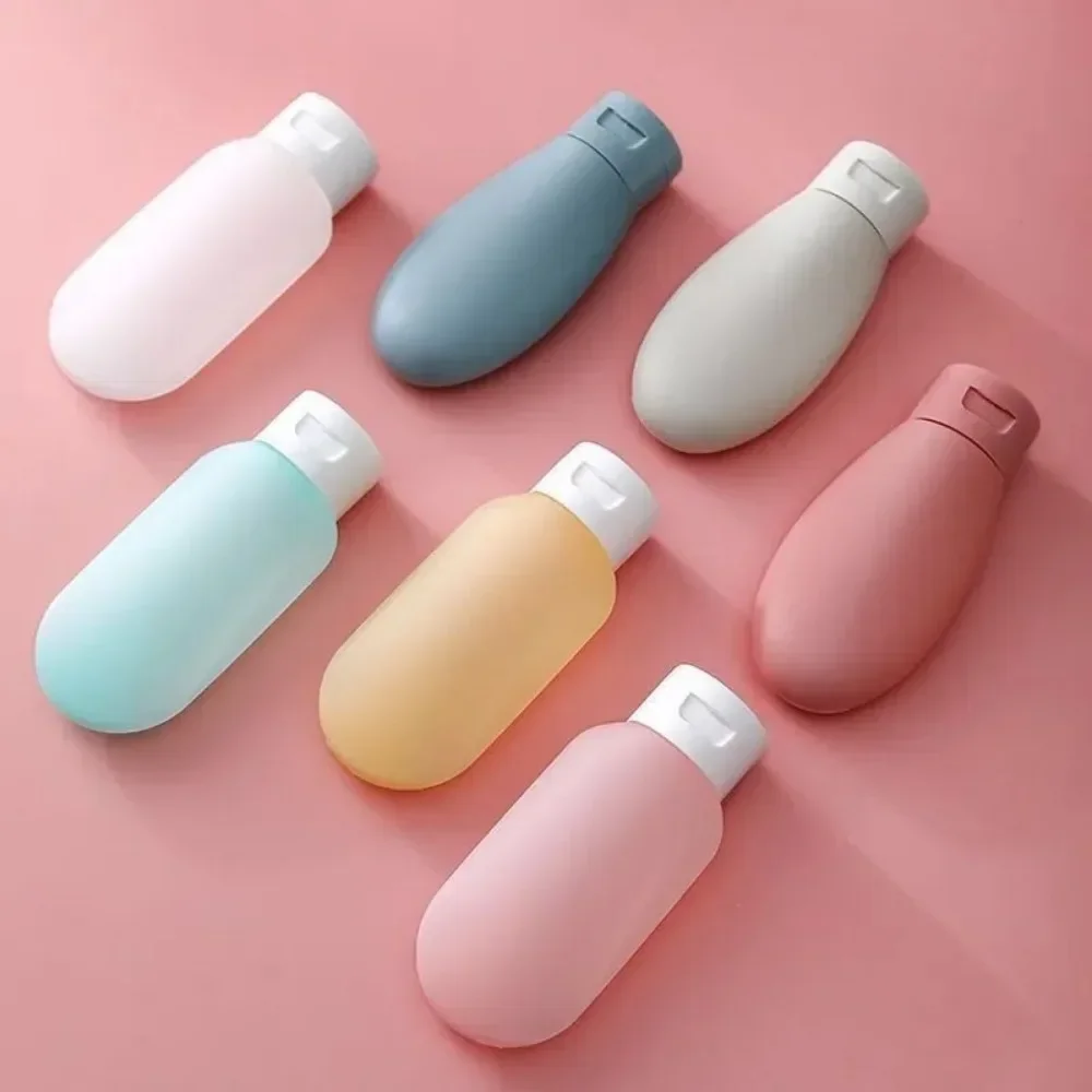 Travel Size Refillable Cosmetic Bottles - 4 Pack Squeeze Tubes for Creams, Lotions, and Shampoo