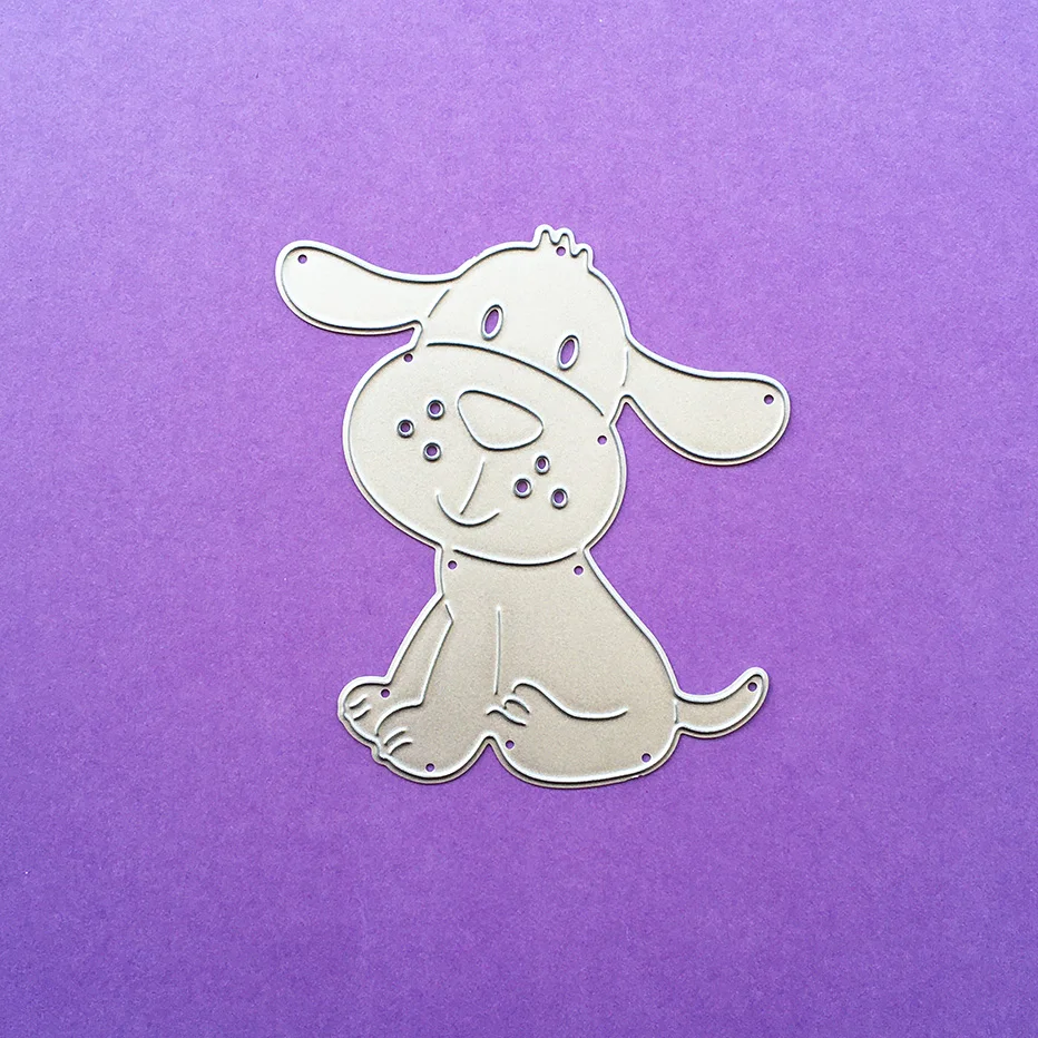 

Panda dog Metal Cutting Dies Stencil for DIY Scrapbooking Photo Album Embossing Paper Cards Crafts Diecuts New 2024