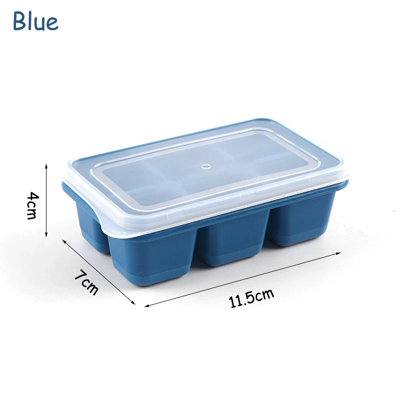 Joie Ice Mold For Kids Food Grade Silicone Ice Tray Home With Lid Diy Ice  Cube Mold Small Ice Cube Maker Kitchen Bar Accessories - Ice Cream Tools -  AliExpress