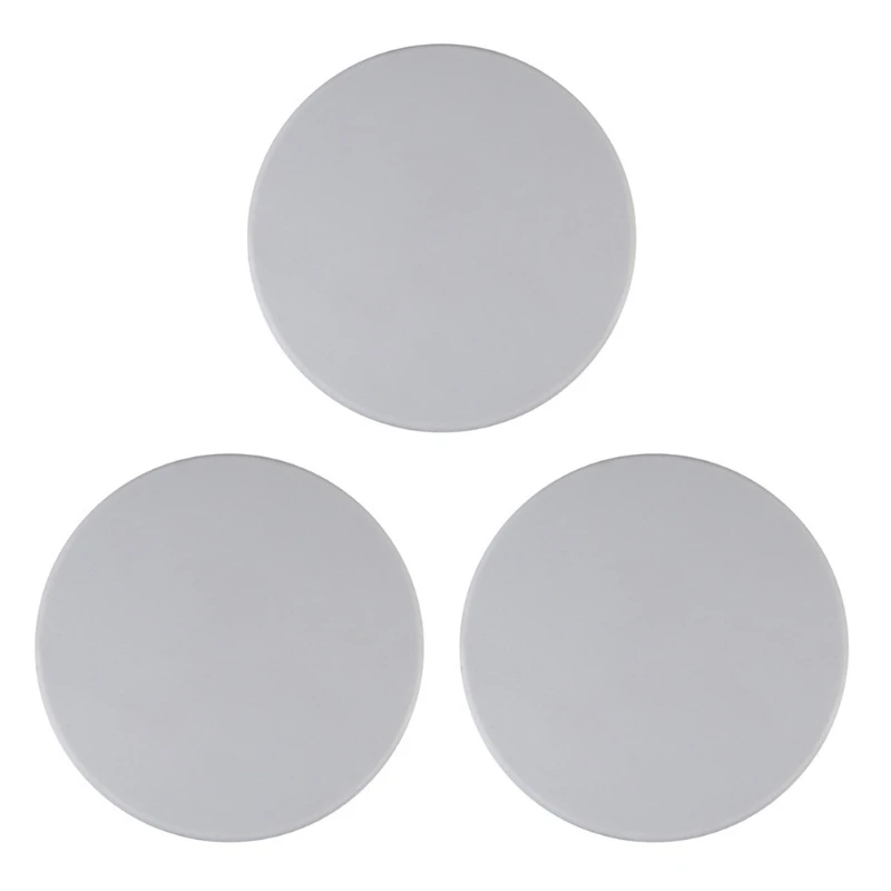 3 Pcs Silicone Door Bumper Wall Protectors Self Adhesive Door Knob Pads Silence