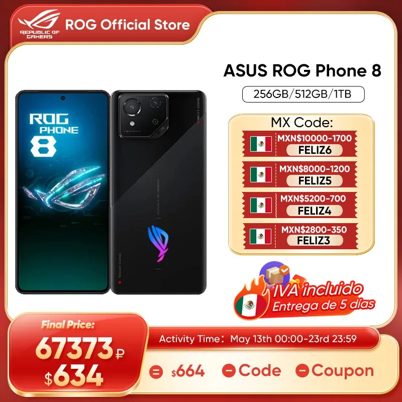 Новинка 2024, игровой телефон ASUS ROG Phone 8