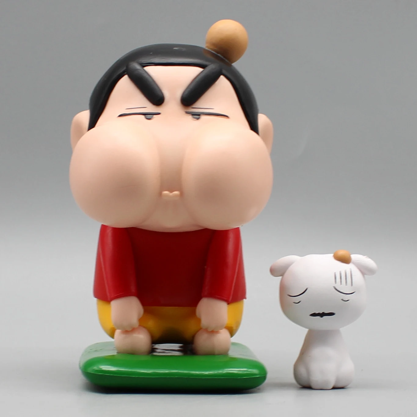 

Crayon Shin Chan серия колени и мешков Shin Chan Q-версия кукла экшн-персонаж ПВХ модель украшения игрушки Праздничные подарки
