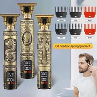 2022 New T9 Electric Hair Clipper Hair Trimmer For Men USB Rechargeable Electric Shaver Beard Barber Adults Hair Cutting Machine 1