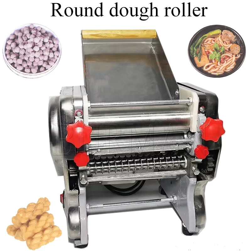 Electric Dough Sheeter For Household Commercial Stainless Steel Noodle  Maker Dough Roller Presser Machine - AliExpress