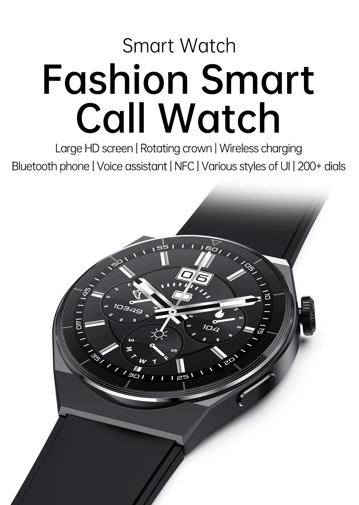 Huawei Gt3 Pro Smart Watch Bluetooth Call 20+Exercise Mode Heart Rate