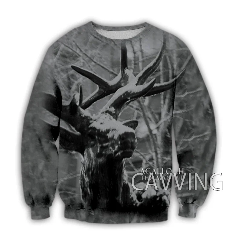 New Fashion Women/Men's 3D Print Agalloch Crewneck Sweatshirts Harajuku Styles Tops Long Sleeve Sweatshirts 3