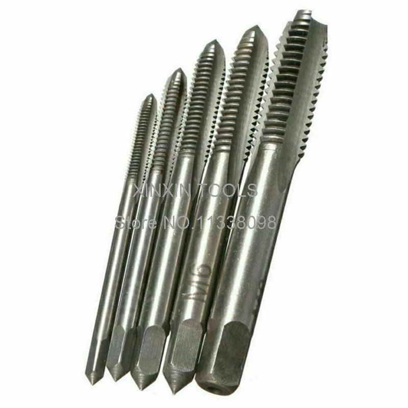 

Метрические резьбовые Спиральные Биты, набор гаечных ключей, 7 шт./телефон, 5 шт., набор ручных сверл, ручные инструменты для нарезания